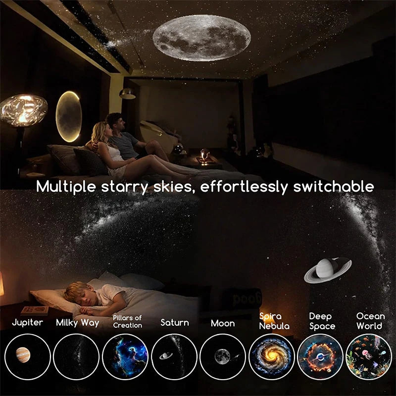 Galaxy Star Projector – Transform Your Room Into a Cosmic Paradise